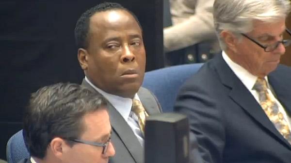 Conrad Murray appears at his involuntary manslaughter trial, over the death of Michael Jackson, on Sept. 28, 2011. - Provided courtesy of OTRC Conrad Murray appears at his involuntary manslaughter trial, over the death of Michael Jackson, on Sept. 28, 2011. - Provided courtesy of OTRC