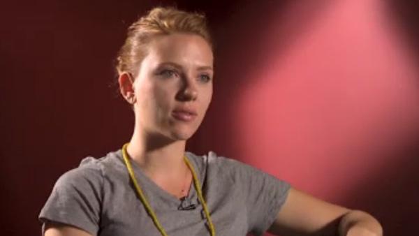 Scarlett Johansson appears in a still from a September 24, 2011 interview with CNN. - Provided courtesy of OTRC / CNN Scarlett Johansson appears in a still from a September 24, 2011 interview with CNN. - Provided courtesy of OTRC / CNN