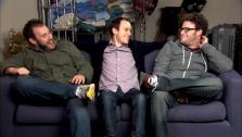 Evan Goldberg, Will Reiser and Seth Rogen talk about 50/50 in an interview provided by the studio. - Provided courtesy of OTRC / Mandate Pictures / Lionsgate / Summit Entertainment