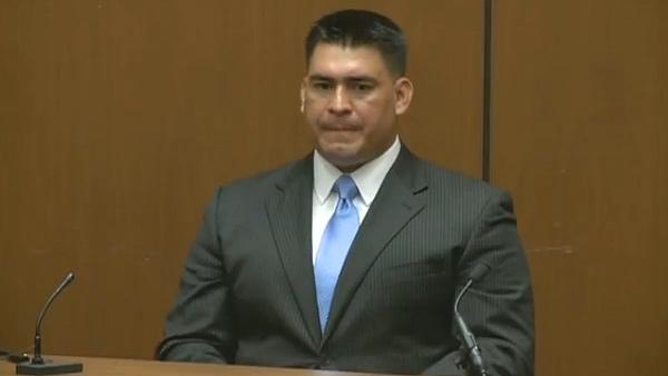 Michael Jackson's bodyguard Alberto Alvarez speaks at Conrad Murray's involuntary manslaughter trial on Sept. 29, 2011.