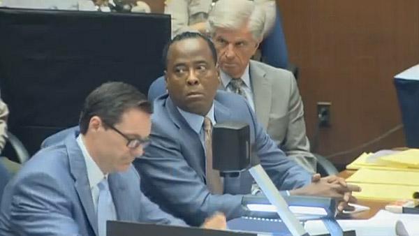 Sept. 29, 2011: Dr. Conrad Murray, charged in Michael Jacksons death, appears in court at his involuntary manslaughter trial. - Provided courtesy of OTRC Sept. 29, 2011: Dr. Conrad Murray, charged in Michael Jacksons death, appears in court at his involuntary manslaughter trial. - Provided courtesy of OTRC