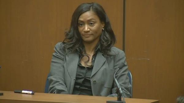 Kai Chase, Michael Jackson's personal chef, is seen here testifying at Conrad Murray's involuntary manslaughter trial on Sept. 29, 2011.