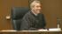 Sept. 30, 2011: Judge Michael Pastor laughs as...