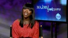 Brandy talks about being a mentor on the Hub reality show Majors and Minors on Sept. 27, 2011. - Provided courtesy of OTRC