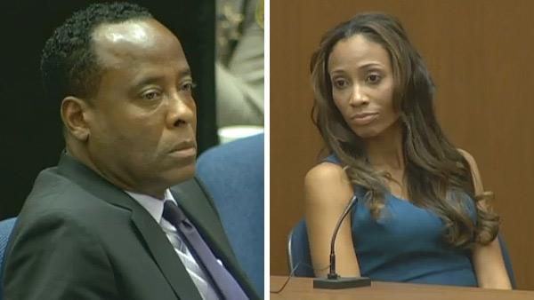 Conrad Murray trial Michael Jackson's doctor's girlfriend mentions packages