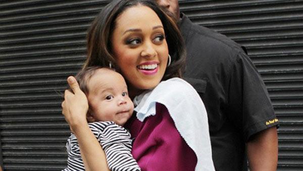 Tia Mowry and her son Cree Taylor appear in a photo posted on her official Twitter account on September 28, 2011. - Provided courtesy of Twitter.com/TiaMowry Tia Mowry and her son Cree Taylor appear in a photo posted on her official Twitter account on September 28, 2011. - Provided courtesy of Twitter.com/TiaMowry