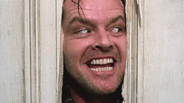 Jack Nicholson appears in a scene from the movie The Shining. - Provided courtesy of Warner Bros. Pictures Jack Nicholson appears in a scene from the movie The Shining. - Provided courtesy of Warner Bros. Pictures