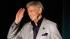 Pianist Roger Williams performs at a memorial...