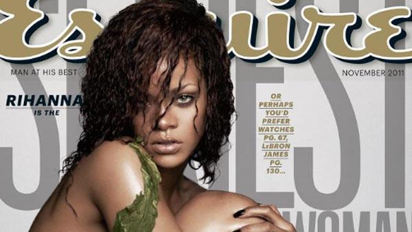 Rihanna appears on the cover of Esquires November 2011 issue. - Provided courtesy of Esquire Rihanna appears on the cover of Esquires November 2011 issue. - Provided courtesy of Esquire