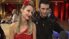 Chynna Phillips talks to OnTheRedCarpet.com after fourth Dancing With The Stars results show on Oct. 11, 2011.