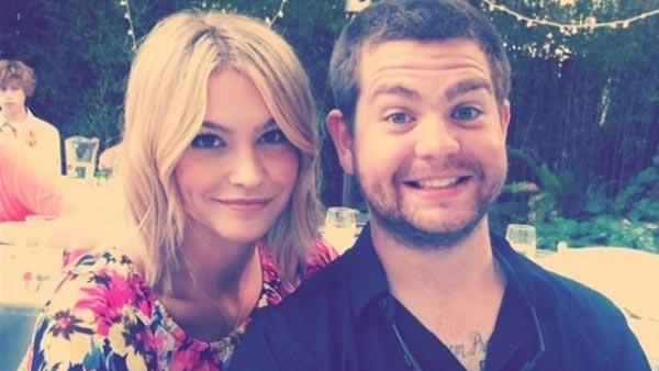 Jack Osbourne and Lisa Stelly appear in a photo posted on Stelly's official Twitter page on July 16, 2011.