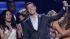 Scotty McCreery appears on stage after being...