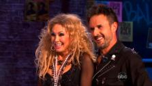 Actor David Arquette and his partner Kym Johnson appear on Dancing With The Stars, in an episode which aired on October 17, 2011. - Provided courtesy of ABC