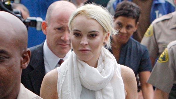 Lindsay Lohan arrives at the Los Angeles Superior Court West District Airport Courthouse Wednesday, Oct. 19, 2011, in Los Angeles. - Provided courtesy of AP / Damian Dovarganes Lindsay Lohan arrives at the Los Angeles Superior Court West District Airport Courthouse Wednesday, Oct. 19, 2011, in Los Angeles. - Provided courtesy of AP / Damian Dovarganes