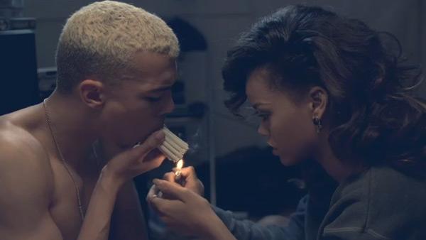 Rihanna and Dudley OShaughnessy appear in a still from her We Found Love music video. - Provided courtesy of The Island Def Jam Music Group Rihanna and Dudley OShaughnessy appear in a still from her We Found Love music video. - Provided courtesy of The Island Def Jam Music Group