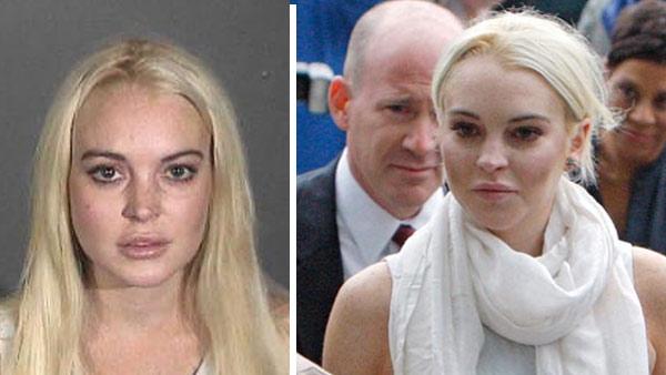 Linday Lohan is seen in this mug shot taken after she was detained at a Los Angeles court on Oct. 19, 2011. - Provided courtesy of KABC / Los Angeles County Sheriffs Department Linday Lohan is seen in this mug shot taken after she was detained at a Los Angeles court on Oct. 19, 2011. - Provided courtesy of KABC / Los Angeles County Sheriffs Department