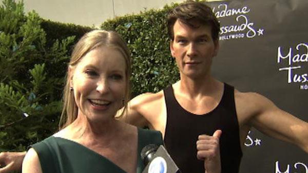 Patrick Swayzes widow Lisa Niemi poses with late husbands wax figure at Madame Tussauds in Hollywood on Oct. 19, 2011. - Provided courtesy of OTRC Patrick Swayzes widow Lisa Niemi poses with late husbands wax figure at Madame Tussauds in Hollywood on Oct. 19, 2011. - Provided courtesy of OTRC