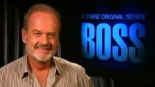 Kelsey Grammer talks to OnTheRedCarpet.com in a satellite interview on Oct. 21, 2011, the day his new Starz series Boss premiered. - Provided courtesy of OTRC