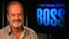 Kelsey Grammer talks to OnTheRedCarpet.com in a satellite interview on Oct. 21, 2011, the day his new Starz series Boss premiered. - Provided courtesy of OTRC