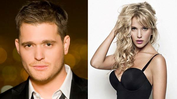 Michael Buble appears in an undated promotional image from his official website. Argentine TV actress Luisana Lopilato appears in an undated promotional photo from for Ultimo. - Provided courtesy of MichaelBuble.com / Ultimo