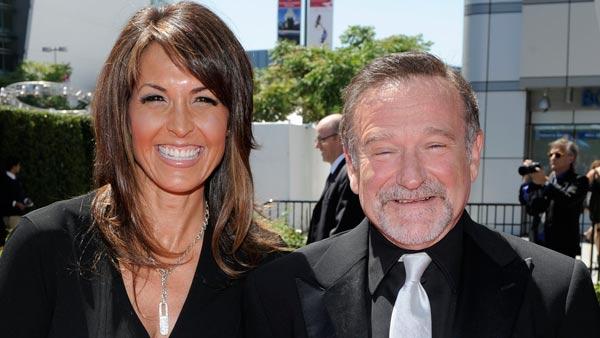 Robin Williams, right, and Susan Schneider arrive at the Creative Arts Emmy Awards on Saturday, Aug. 21, 2010 in Los Angeles. - Provided courtesy of AP / Chris Pizzello Robin Williams, right, and Susan Schneider arrive at the Creative Arts Emmy Awards on Saturday, Aug. 21, 2010 in Los Angeles. - Provided courtesy of AP / Chris Pizzello