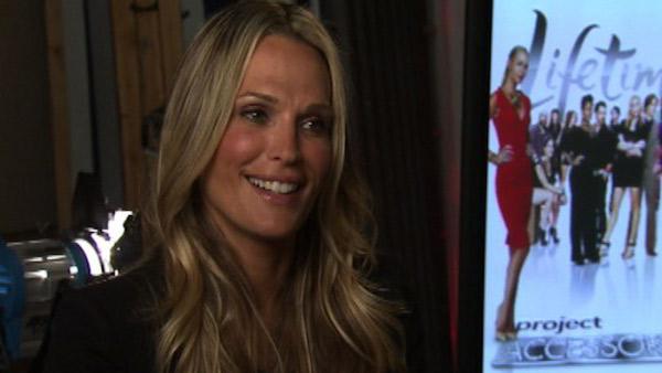 Molly Sims talks to OnTheRedCarpet.com about her Lifetime reality show Project Accessory on Oct. 26, 2011. - Provided courtesy of OTRC Molly Sims talks to OnTheRedCarpet.com about her Lifetime reality show Project Accessory on Oct. 26, 2011. - Provided courtesy of OTRC