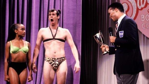 Jim Carrey and David Alan Grier appear in a still from In Living Color. - Provided courtesy of 20th Century Fox Television Jim Carrey and David Alan Grier appear in a still from In Living Color. - Provided courtesy of 20th Century Fox Television