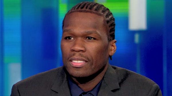 Curtis 50 Cent Jackson appears during an interview with Piers Morgan on October 31, 2011. - Provided courtesy of CNN Curtis 50 Cent Jackson appears during an interview with Piers Morgan on October 31, 2011. - Provided courtesy of CNN