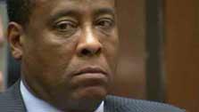 Conrad Murray is seen at his arraignment at Los Angeles Superior Court Tuesday, Jan. 25, 2011. - Provided courtesy of OTRC
