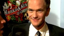 Neil Patrick Harris talks to OnTheRedCarpet.com at the Hollywood premiere of A Very Harold and Kumar 3D Christmas. - Provided courtesy of OTRC