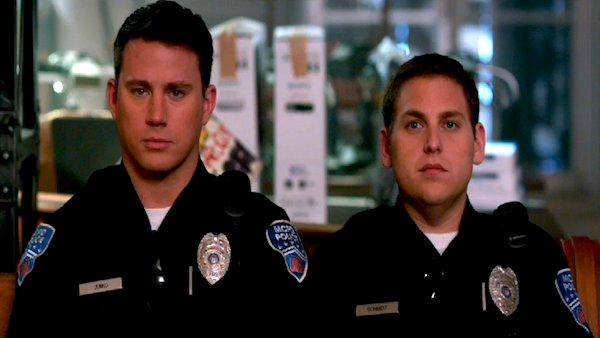 Channing Tatum and Jonah Hill appear in a still from 21 Jump Street. - Provided courtesy of Columbia Pictures Channing Tatum and Jonah Hill appear in a still from 21 Jump Street. - Provided courtesy of Columbia Pictures