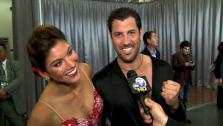Hope Solo talks to OnTheRedCarpet.com after the November 7 episode of Dancing With The Stars. - Provided courtesy of OTRC