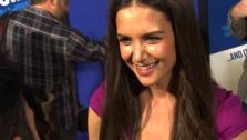 Katie Holmes jokes that she got along really well with Jill, Adam Sandlers female character in Jack & Jill.