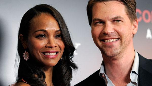 Zoe Saldana, left, star of the film Colombiana, poses with her fiance Keith Britton at a special screening of the film, Wednesday, Aug. 24, 2011, in West Hollywood, Calif. - Provided courtesy of AP / AP Photo/Chris Pizzello Zoe Saldana, left, star of the film Colombiana, poses with her fiance Keith Britton at a special screening of the film, Wednesday, Aug. 24, 2011, in West Hollywood, Calif. - Provided courtesy of AP / AP Photo/Chris Pizzello