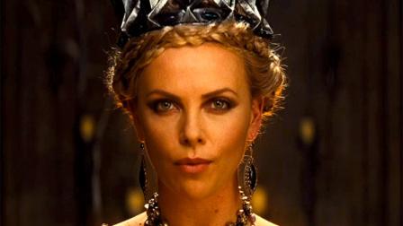 Charlize Theron appears in a still from Snow White and the Huntsman, which is slated for release on June 1, 2012.