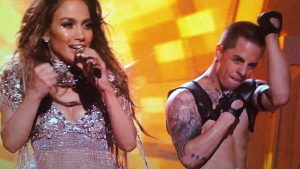 Jennifer Lopez and Casper Smart appear in a still from a 2011 episode of American Idol. - Provided courtesy of OTRC / FOX Jennifer Lopez and Casper Smart appear in a still from a 2011 episode of American Idol. - Provided courtesy of OTRC / FOX
