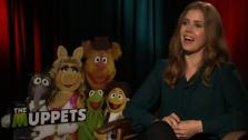 Amy Adams talks to OnTheRedCarpet.com in November 2011 at a junket to promote The Muppets. - Provided courtesy of OTRC