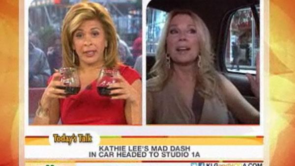 Hoda Kotb and Kathie Lee Gifford are seen on NBCs Today show on Nov. 18, 2011, the day Gifford appeared on Regis Philbins last regular appearance as a co-host of ABC program LIVE! with Regis and Kelly. - Provided courtesy of NBC Hoda Kotb and Kathie Lee Gifford are seen on NBCs Today show on Nov. 18, 2011, the day Gifford appeared on Regis Philbins last regular appearance as a co-host of ABC program LIVE! with Regis and Kelly. - Provided courtesy of NBC