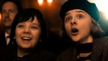 Chloe Grace Moretz and Asa Butterfield appear in a still from Hugo. - Provided courtesy of none / Paramount Pictures