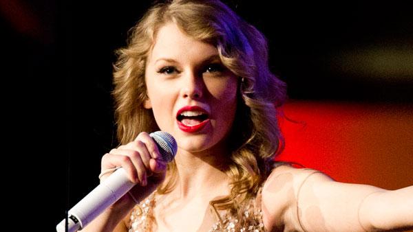 Taylor Swift performs at Madison Square Garden, in New York, Tuesday, Nov. 22, 2011. - Provided courtesy of AP / Charles Sykes Taylor Swift performs at Madison Square Garden, in New York, Tuesday, Nov. 22, 2011. - Provided courtesy of AP / Charles Sykes