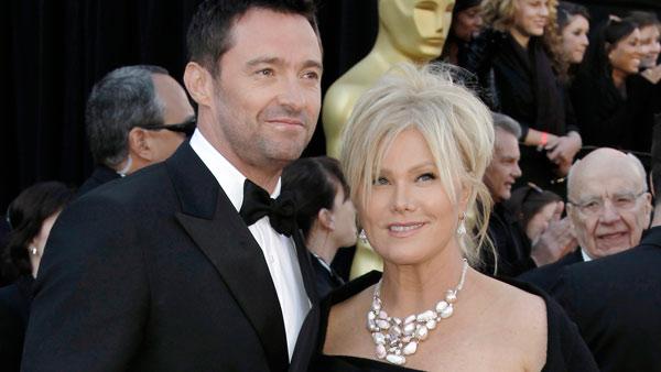 Hugh Jackman and wife, Deborra-Lee Furness, arrive before the 83rd Academy Awards on Sunday, Feb. 27, 2011, in the Hollywood section of Los Angeles. - Provided courtesy of AP / AP Photo/Matt Sayles Hugh Jackman and wife, Deborra-Lee Furness, arrive before the 83rd Academy Awards on Sunday, Feb. 27, 2011, in the Hollywood section of Los Angeles. - Provided courtesy of AP / AP Photo/Matt Sayles