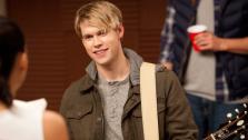 Chord Overstreet appears in a still from the December 6 episode of Glee. - Provided courtesy of Adam Rose/FOX