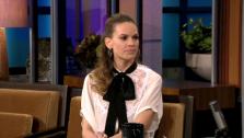 Hilary Swank appears in an interview on the December 2, 2011 episode of The Tonight Show. - Provided courtesy of NBC