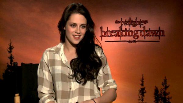 Kristen Stewart talks to OnTheRedCarpet.com about 'The Twilight Saga: Breaking Dawn' in a press junket in November 2011.