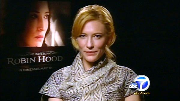 Cate Blanchett exerts force in her heroic new role. She co-stars in the weekend's big release, 'Robin Hood'