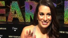 Lea Michele talks to OnTheRedCarpet.com at the premiere of New Years Eve in Los Angeles on Dec. 5, 2011. - Provided courtesy of OTRC