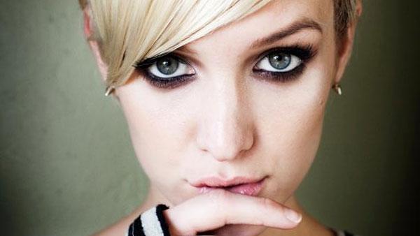 Ashlee Simpson appears in a photo posted on her official facebook page on November 19, 2011.
