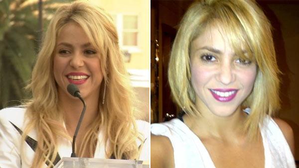 Singer Shakira receives a star on the Hollywood Walk of Fame in Los Angeles Tuesday, Nov. 8, 2011. / Shakira appears in a photo showing off her new short haircut on her official Twitter page on December 7, 2011. - Provided courtesy of OTRC / Twitter.com/Shakira Singer Shakira receives a star on the Hollywood Walk of Fame in Los Angeles Tuesday, Nov. 8, 2011. / Shakira appears in a photo showing off her new short haircut on her official Twitter page on December 7, 2011. - Provided courtesy of OTRC / Twitter.com/Shakira