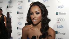 Kat Graham of The Vampire Diaries talks to OnTheRedCarpet.com about The Water Project on Dec. 10, 2011. - Provided courtesy of none / OTRC