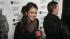 Nina Dobrev poses in lacey black dress Nina Dobrev of The Vampire Diaries talks to OnTheRedCarpet.com about The Water Project on Dec. 10, 2011. - Provided courtesy of none / OTRC